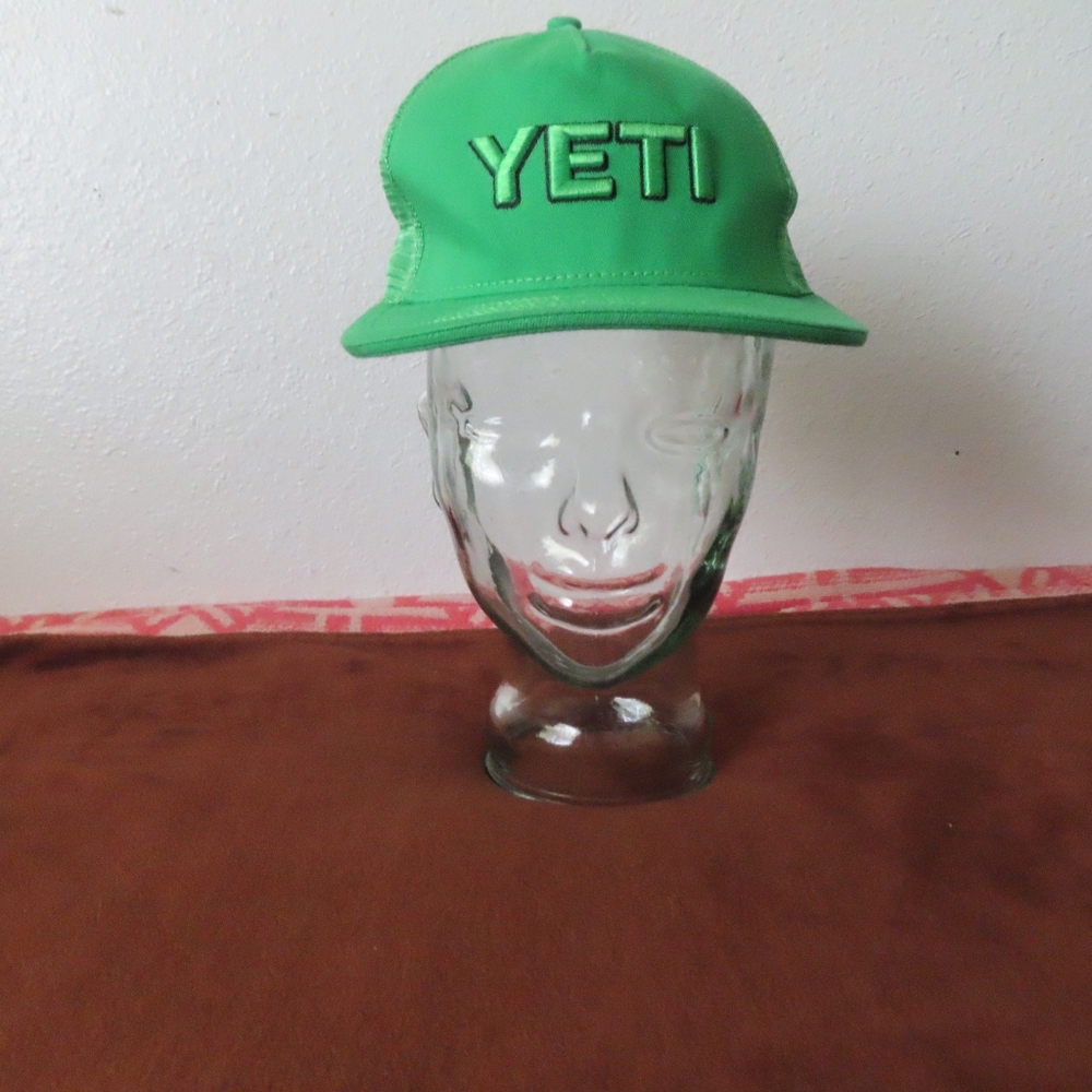 Yeti Austin FC Patch Mesh Trucker Snapback HAT  Neon Green LIMITED PROMO 2023